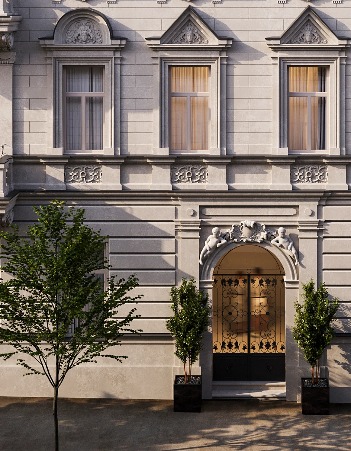 Building entrance
